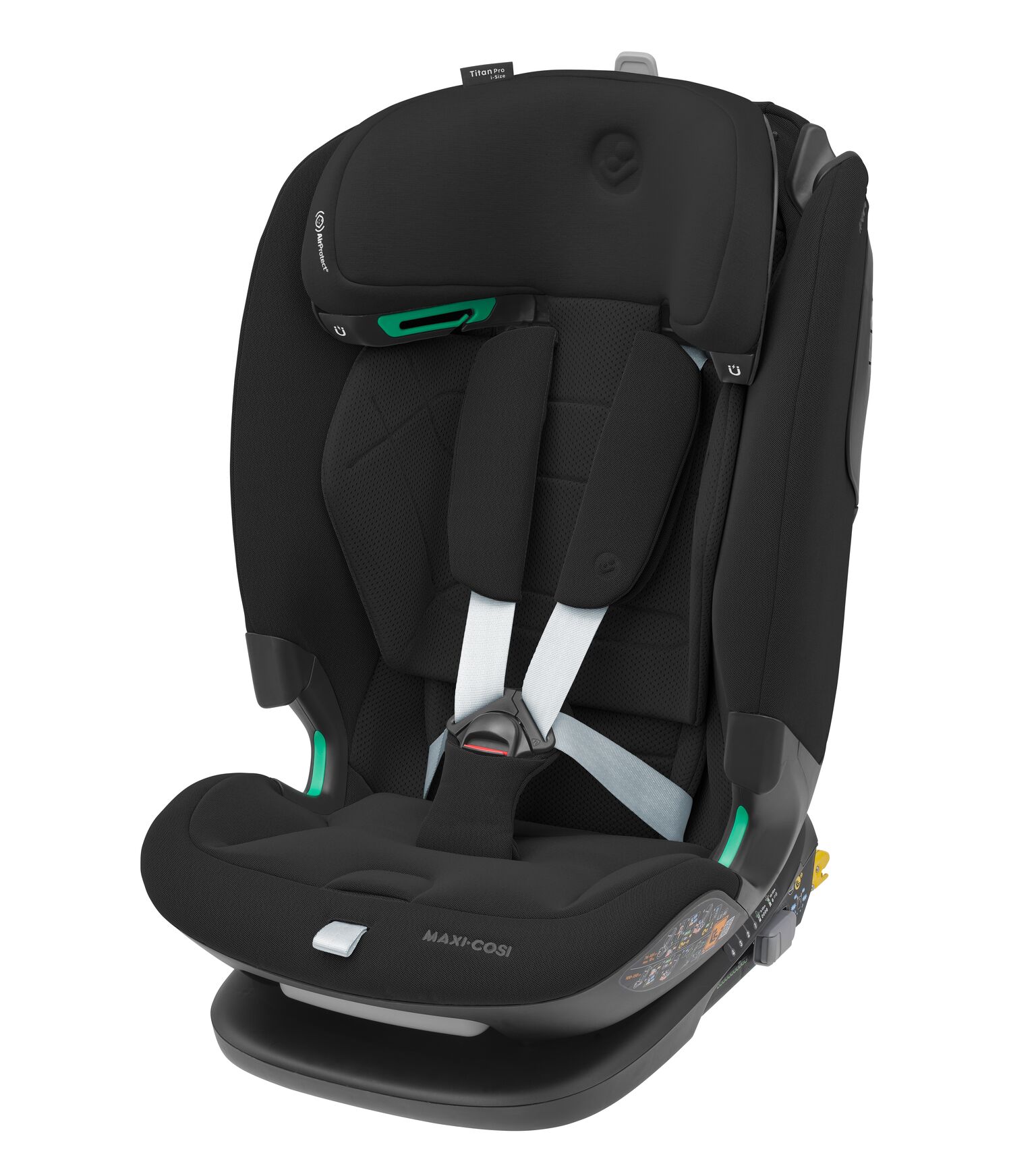 Fullscreen Retina portrait-8618671111_2023_maxicosi_carseat_toddlerchildcarseat_titanproisize_black_authenticblack_3qrtleft -1