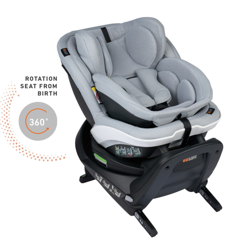 Scaun auto rotativ iZi Turn B i-Size Peak Mesh