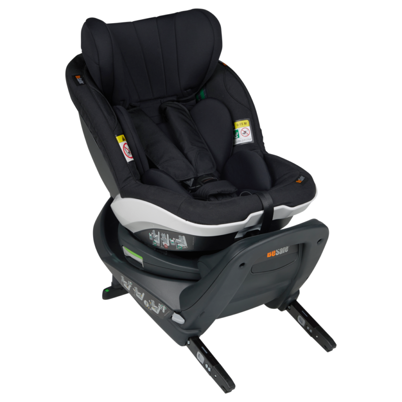 Scaun auto rotativ iZi Turn i-Size Negru