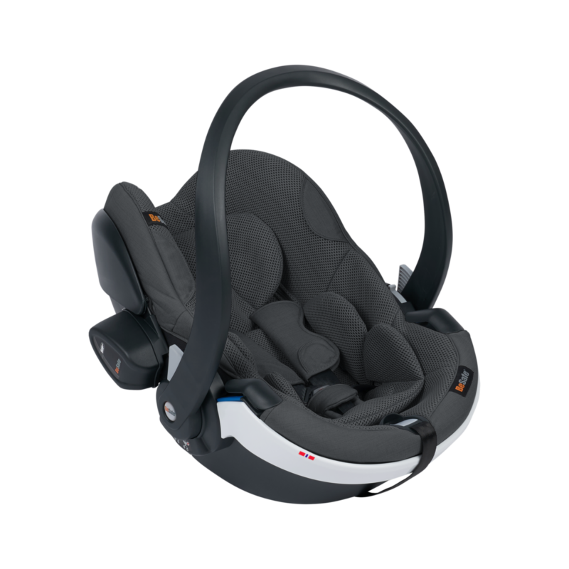Scoica copii iZi Go Modular X2 i-Size Gri Anthracite Mesh