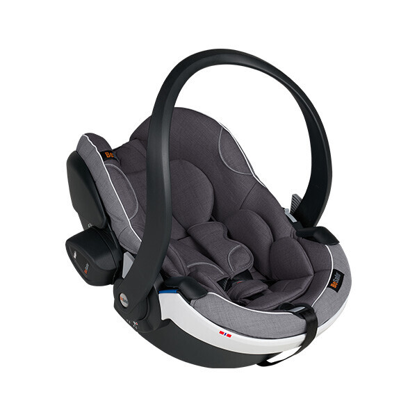 Scoica copii iZi Go Modular X2 i-Size Gri Metallic Melange